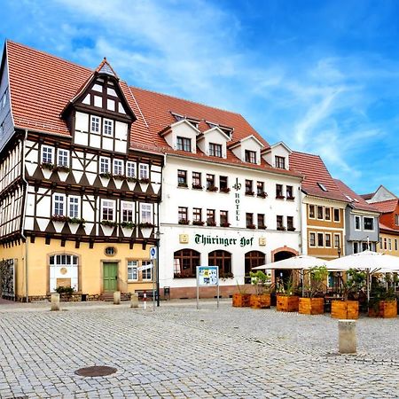 Hotel-Restaurant Thueringer Hof Bad Frankenhausen Exterior foto