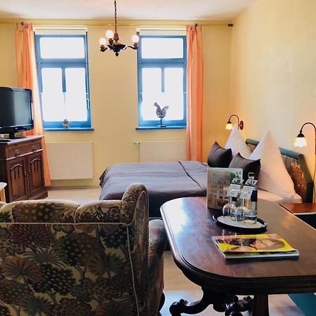 Hotel-Restaurant Thueringer Hof Bad Frankenhausen Quarto foto