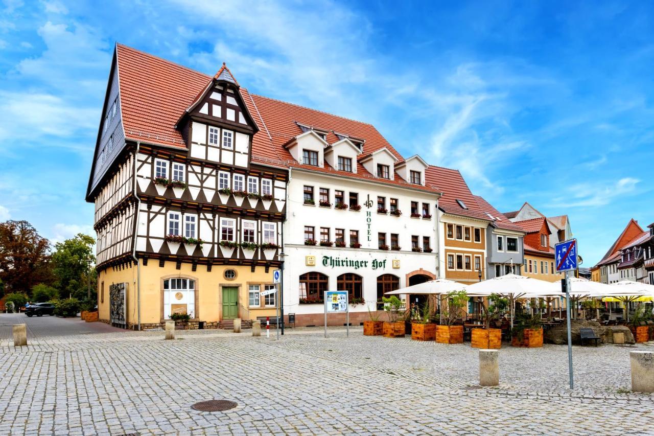 Hotel-Restaurant Thueringer Hof Bad Frankenhausen Exterior foto
