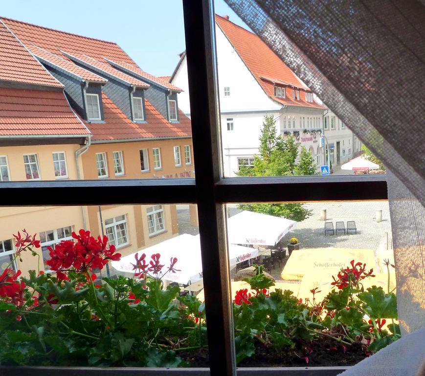 Hotel-Restaurant Thueringer Hof Bad Frankenhausen Exterior foto